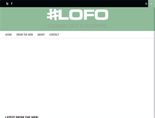 Tablet Screenshot of lookingoutforothers.org